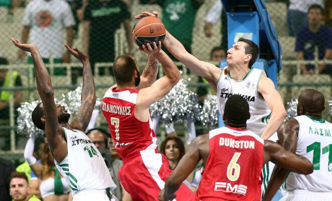 ÓÐÁÍÏÕËÇÓ ÄÉÁÌÁÍÔÉÄÇÓ   ÐÁÍÁÈÇÍÁÉÊÏÓ - ÏËÕÌÐÉÁÊÏÓ 1ïò ÔÅËÉÊÏÓ ÐËÅÉ ÏÖ  (BASKET LEAGUE 2013-2014) SPANOULIS DIAMANTIDIS  PANATHINAIKOS - OLYMPIAKOS