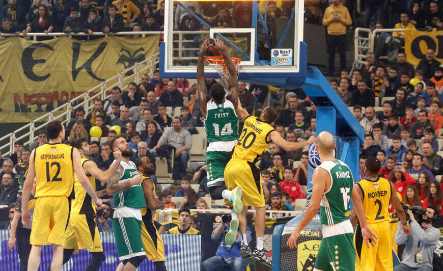 BASKET LEAGUE / E?- ??/ AEK - PANATHINAIKOS