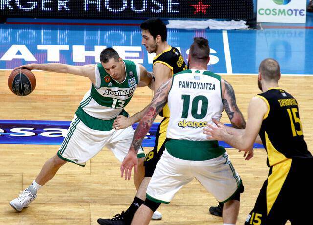 BASKET LEAGUE / ÐÁÏ - ÁÅÊ / PANATHINAIKOS - AEK