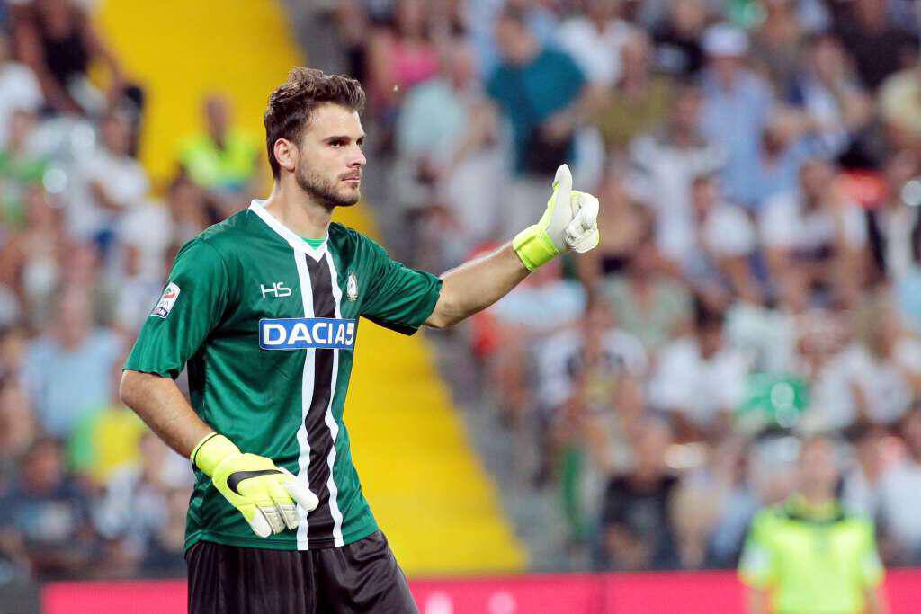 UDINESE PALERMO SERIE AQ TIM 30-08-2015 NELLA FOTO KARNEZIS ORESTIS FOTO PAOLA GARBUIO-AG ALDO LIVERANI SAS