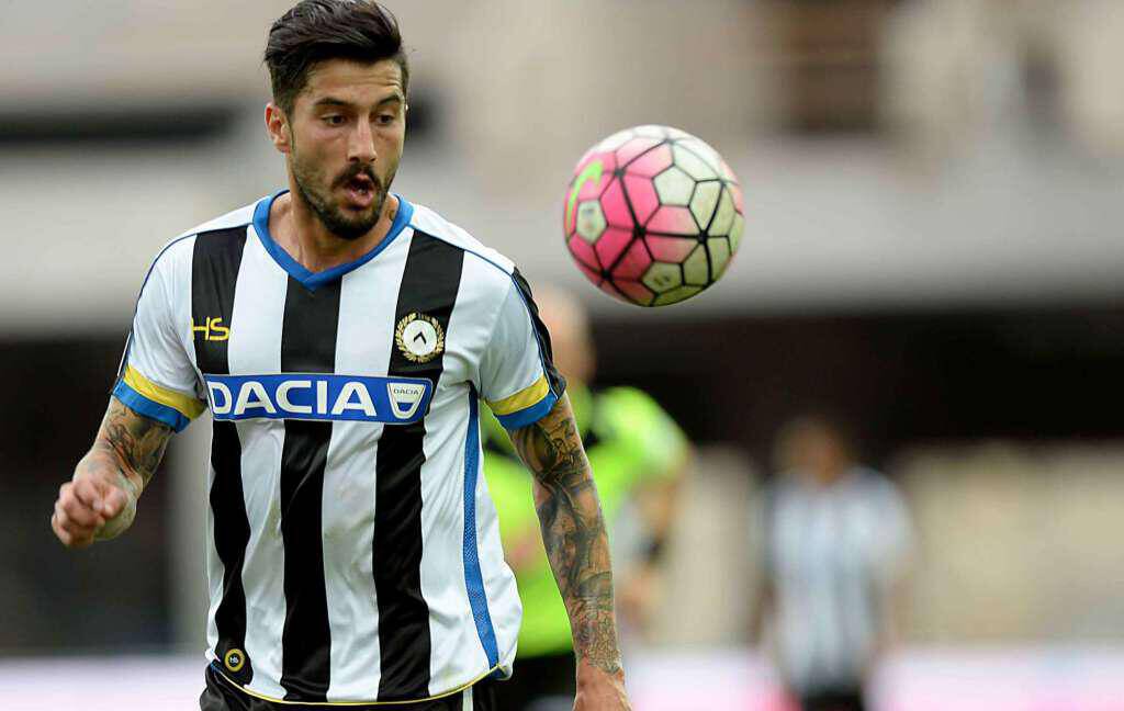 Foto LaPresse - Valter Parisotto 19/09/15 Udine (Italia) Sport Calcio Udinese - Empoli Campinato di Calcio Serie A Tim 2015 2016 - Stadio Friuli Nella foto: Kone Panagiotis Photo LaPresse/ Ph. Valter Parisotto 19 September 2015 Udine (Italy) Sport Soccer Udinese - Empoli - Championship League A Tim 2015 2016 Friuli Stadium In the Photo: Kone Panagiotis