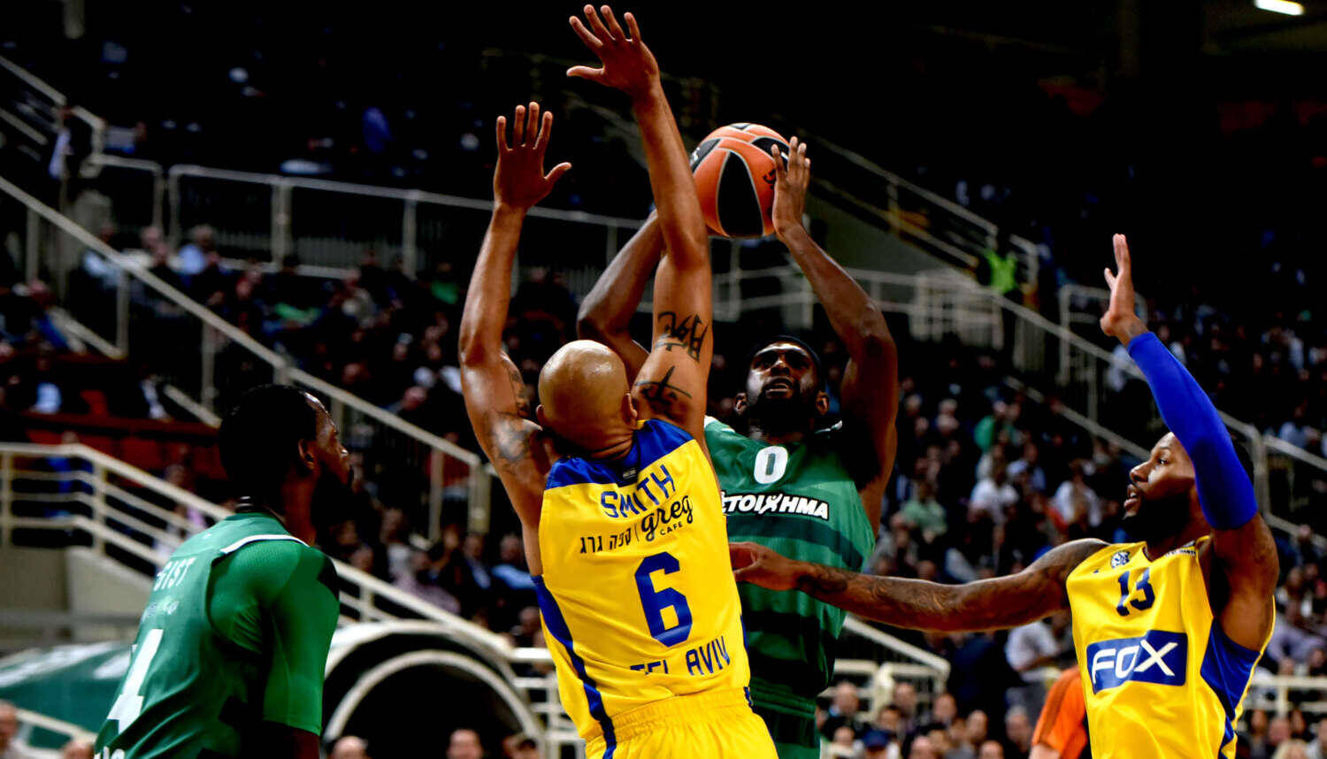 ÅÕÑÙËÉÃÊÁ / ÐÁÏ - ÌÁÊÁÌÐÉ / EUROLEAGUE / PANATHINAIKOS - MACCABI