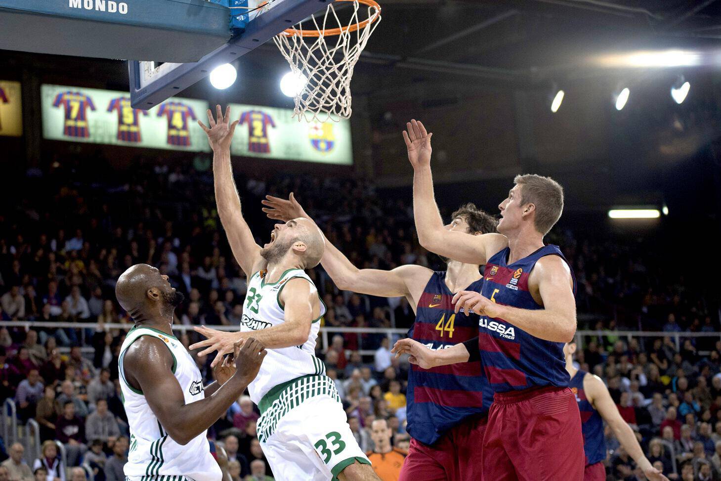 ÅÕÑÙËÉÃÊÁ / ÌÐÁÑÔÓÅËÏÍÁ - ÐÁÏ / EUROLEAGUE / BARCELONA - PANATHINAIKOS